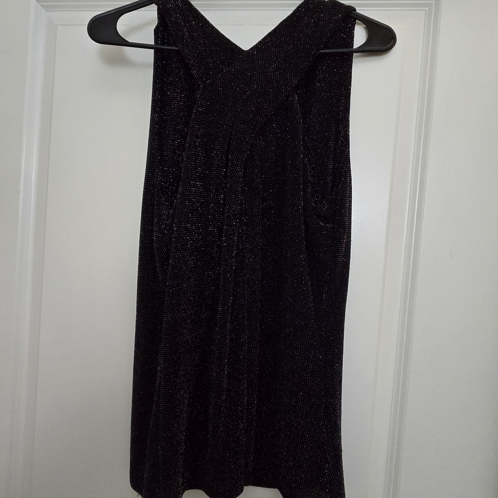 Michael Kors Black Halter Sheath Top